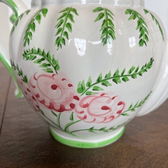 Hand-Painted Portuguese Teapot Vintage from the 1980s - Picture 9 of 11